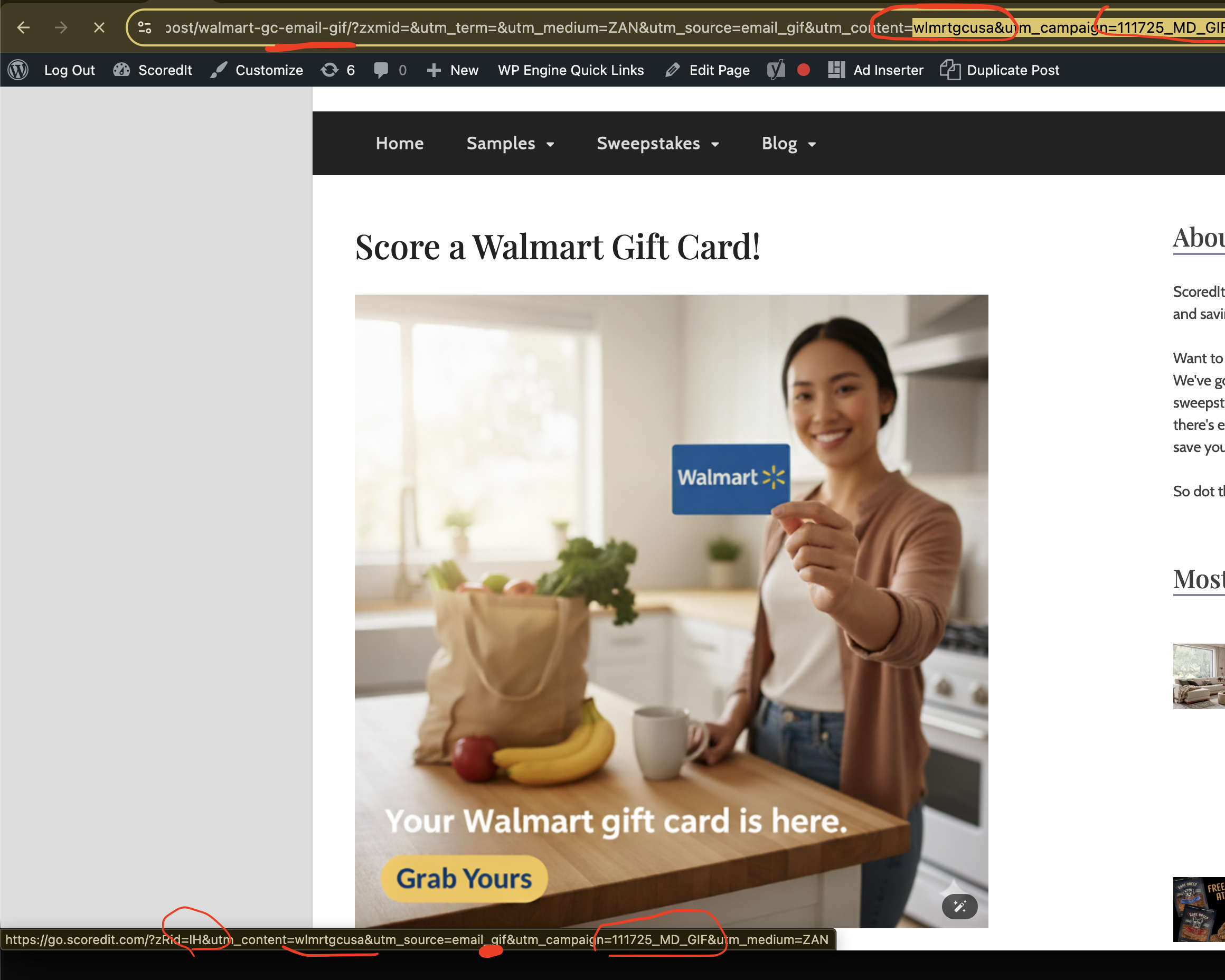 UTM Tracking Architecture